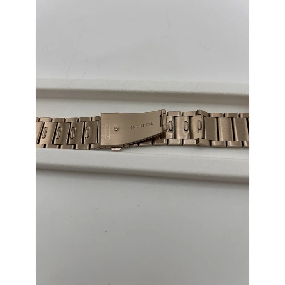 Stargogo No Tools Needed Link Bracelet Metal Band for Apple Watch.